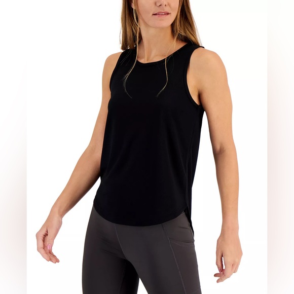 Ideology Tops - NWT Ideology Women’s Birdseye Mesh Tank Top L